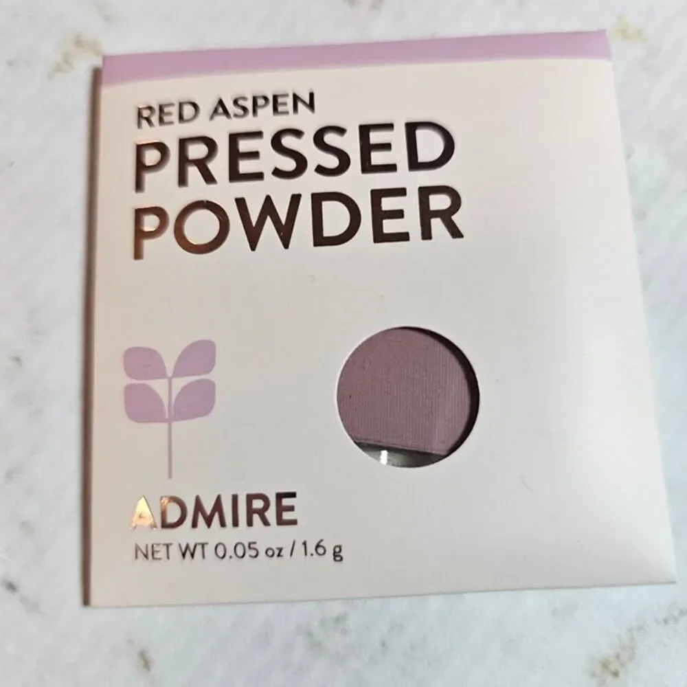 Red Aspen Pressed Powder “Admire” Mauve Pink Shade 0.05 oz New
